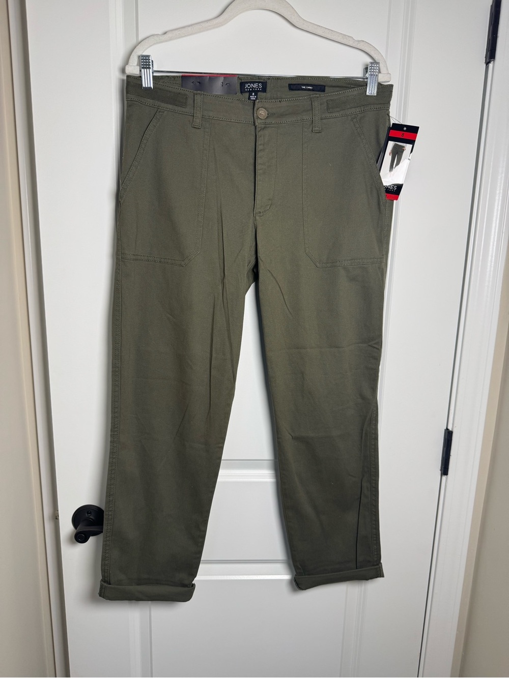 Jones New York Men’s Olive Cargo Pants
